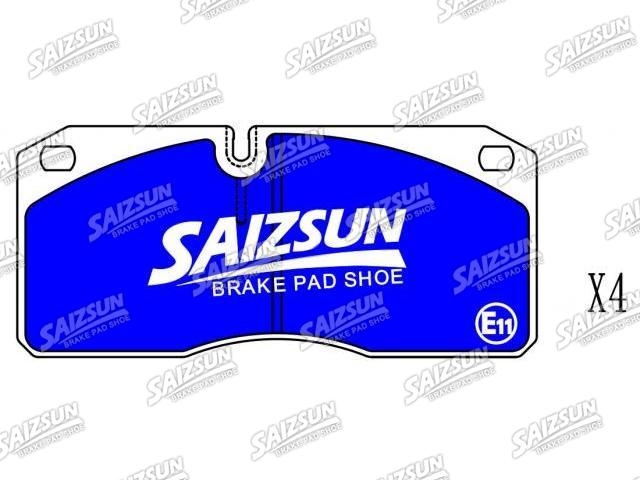 Bremsbelagsatz, Scheibenbremse Brake Pad Set:190 6043