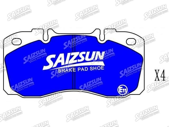 Bremsbelagsatz, Scheibenbremse Brake Pad Set:190 6416
