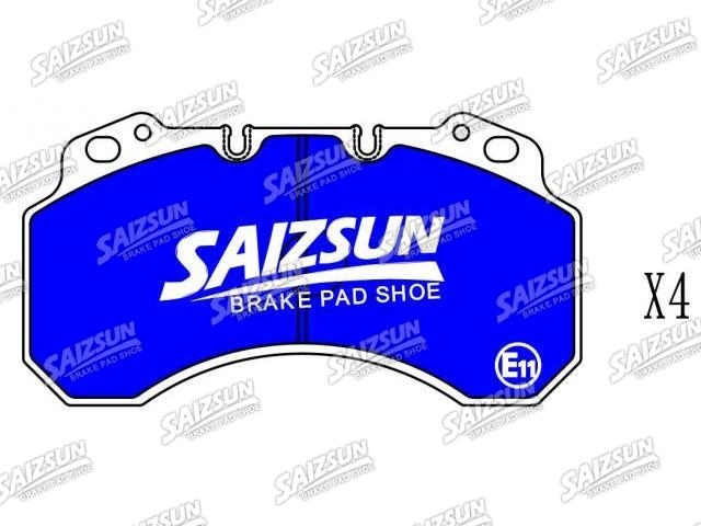 Bremsbelagsatz, Scheibenbremse Brake Pad Set:5001 833 104