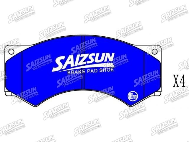 Bremsbelagsatz, Scheibenbremse Brake Pad Set:BBU 8177