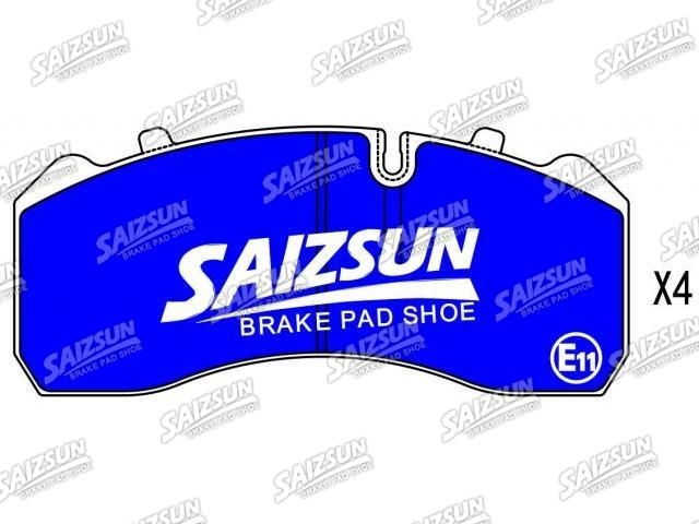 Bremsbelagsatz, Scheibenbremse Brake Pad Set:02.0312.15.00