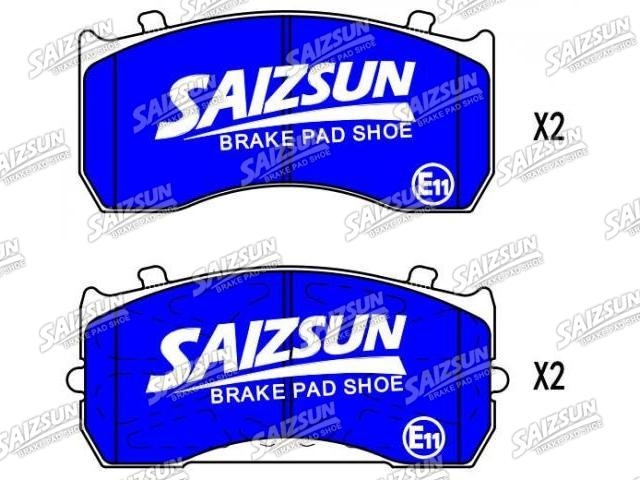 Bremsbelagsatz, Scheibenbremse Brake Pad Set:008 420 65 20