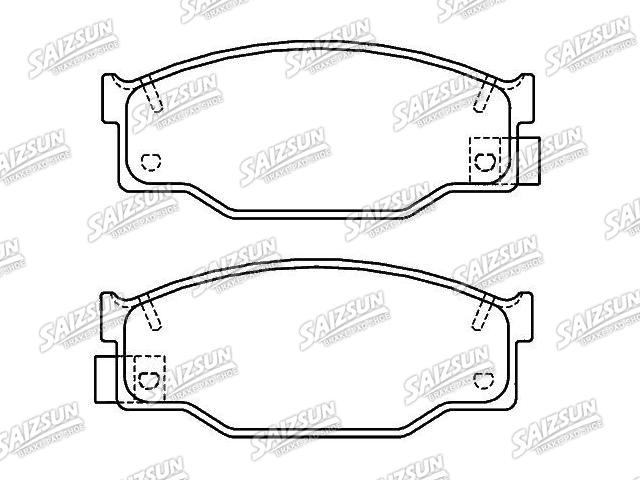 Brake Pad Set:8-94154-011