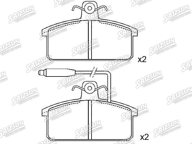 Brake Pad Set:8E0 211 650 81