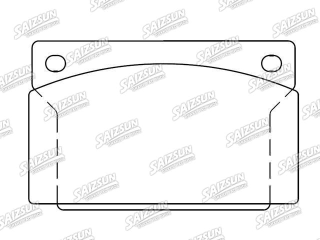 Brake Pad Set:D106-757