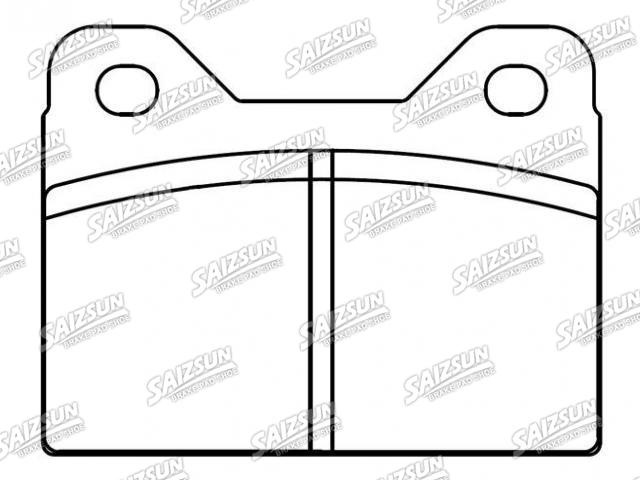 Brake Pad Set:D108-7042