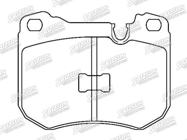 Brake Pad Set:944 351 951 01