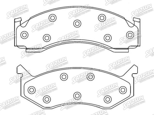 Brake Pad Set:D53-787