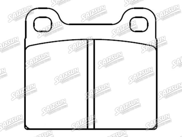 Brake Pad Set:D58-7023