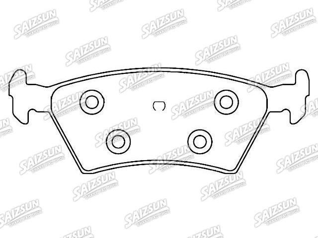 Brake Pad Set:4313838