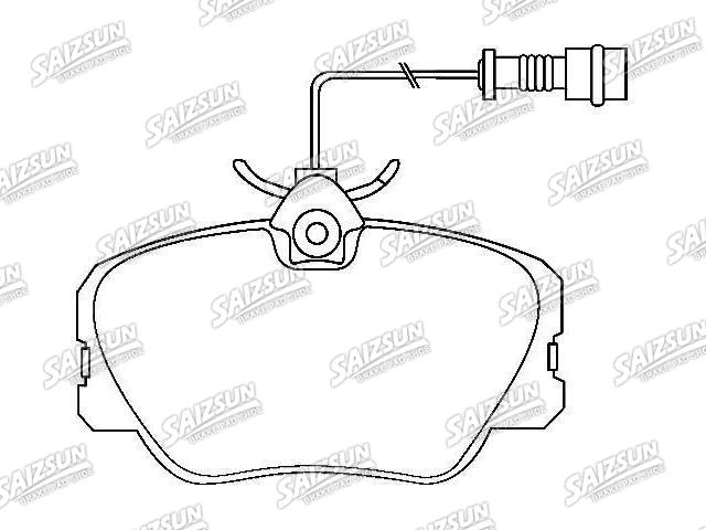 Brake Pad Set:FDB415