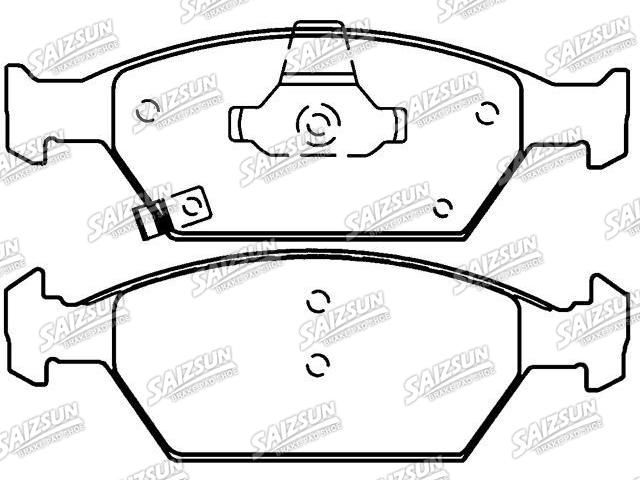 Brake Pad Set:45022-TJ0-M01