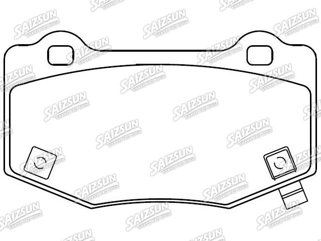 Brake Pad Set:FR3Z-2200-E