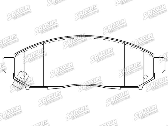 Brake Pad Set:D1060-ZP00C