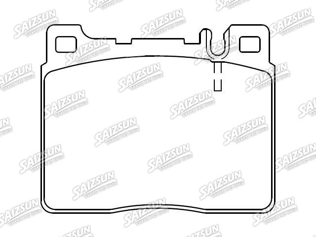 Brake Pad Set:007 420 50 20
