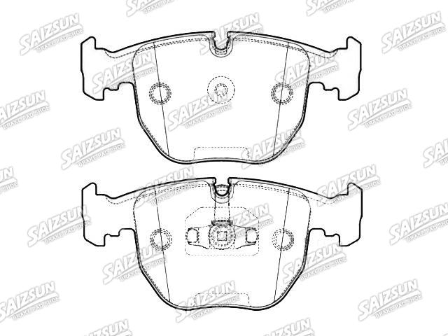 Brake Pad Set:34 21 6 867 063