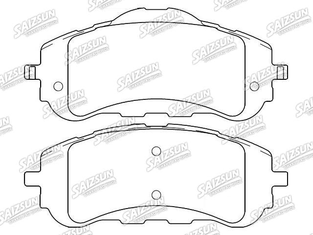 Brake Pad Set:16 104 287 80