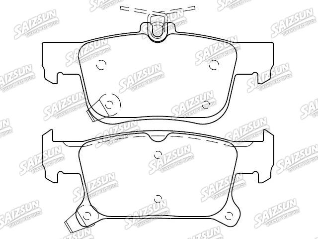 Brake Pad Set:23145352