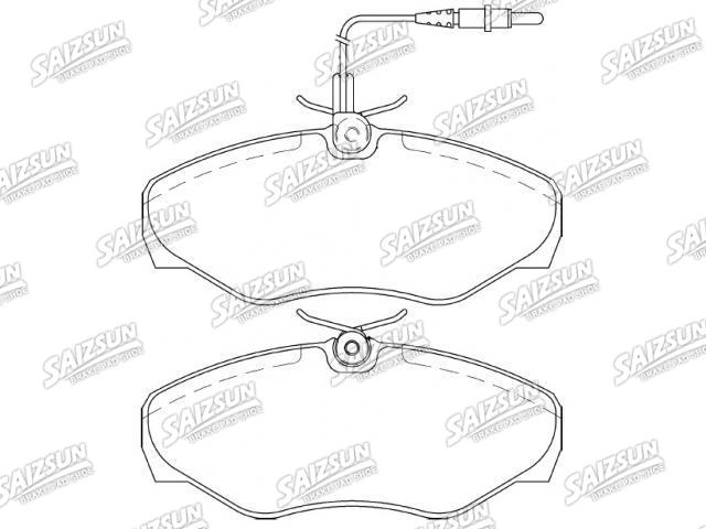 Brake Pad Set:60 25 370 851