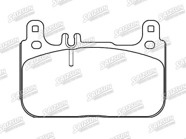 Brake Pad Set:007 420 98 20