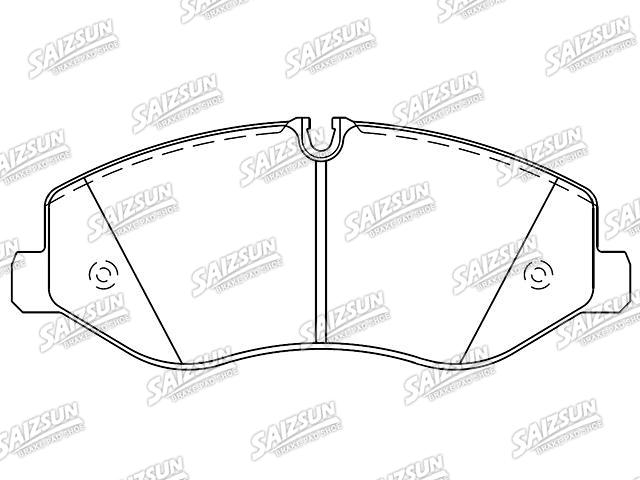 Brake Pad Set:447 420 00 20