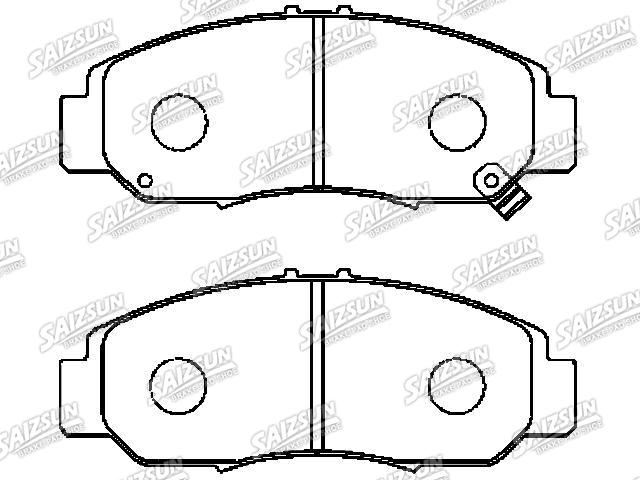 Brake Pad Set:45022-TSE-K00