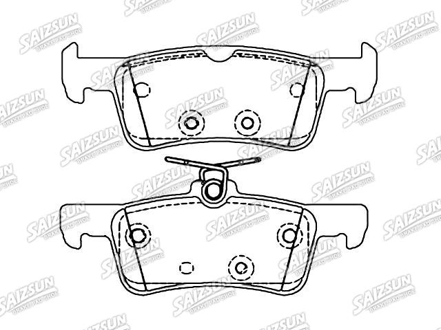Brake Pad Set:2123543
