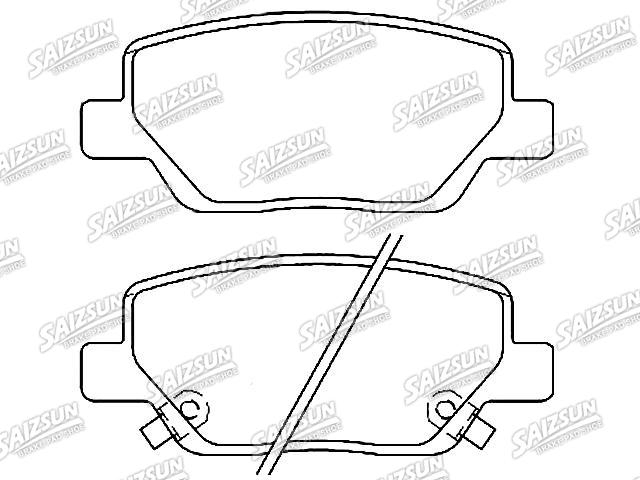Brake Pad Set:77367717