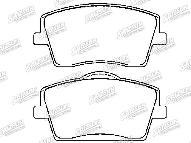 Brake Pad Set:3 147 140 7