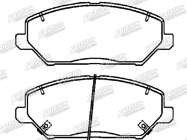 Brake Pad Set:58101-G4A00