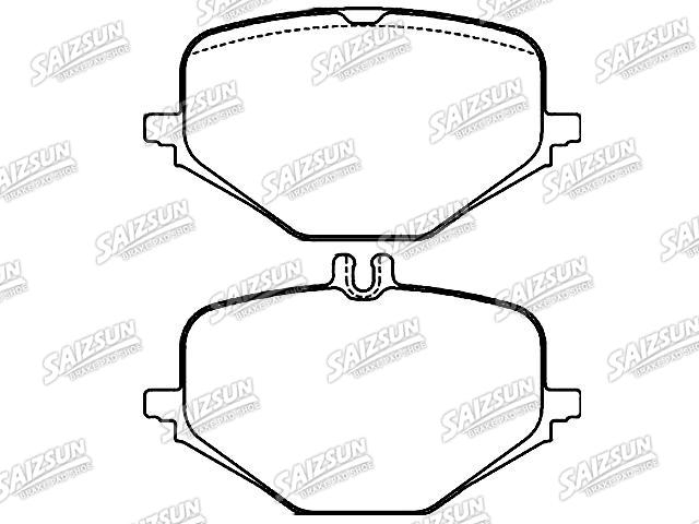 Brake Pad Set:000 420 52 02