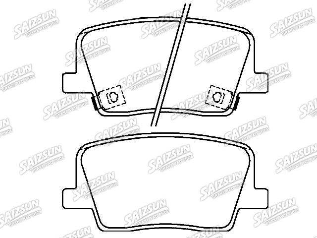 Brake Pad Set:48413-360B0