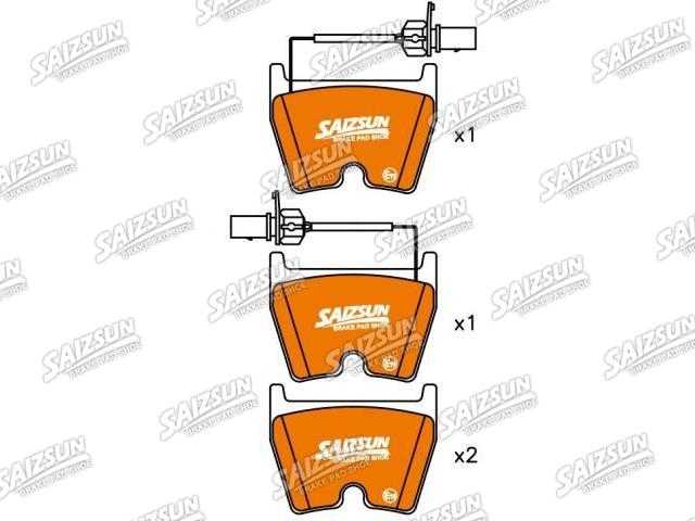 Brake Pad Set:3D0 698 151 A