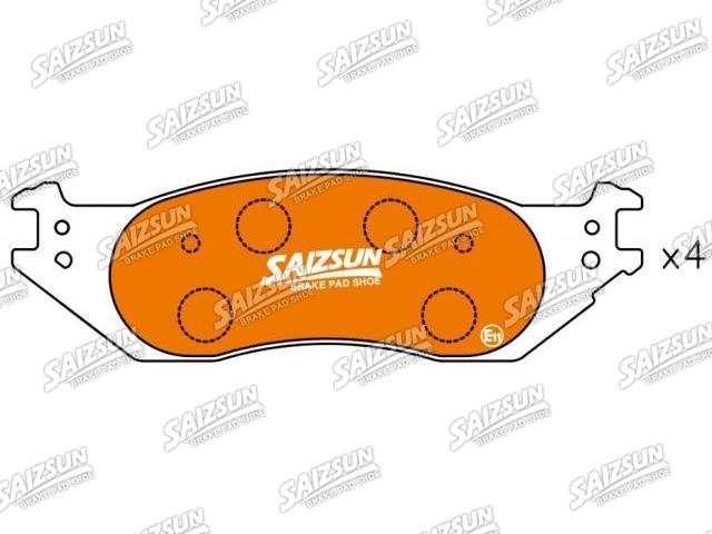 Brake Pad Set:4C2Z-2001-AA