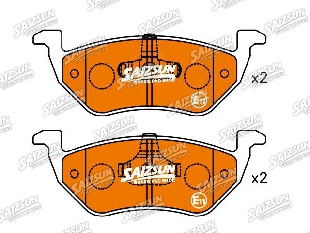 Brake Pad Set:5L8Z-2200-AA