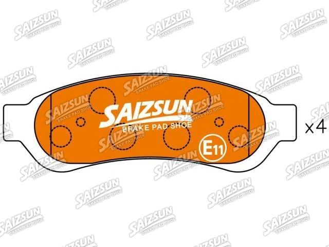 Brake Pad Set:5C3Z-2200-BA