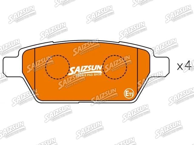 Brake Pad Set:6E5Z-2200-B