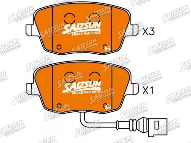 Brake Pad Set:6Q0 698 151 C