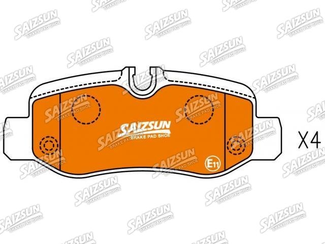Brake Pad Set:447 420 01 20