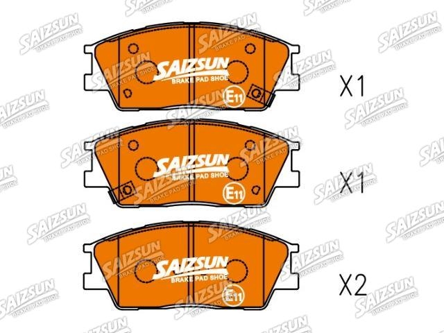 Brake Pad Set:58101-K0A50