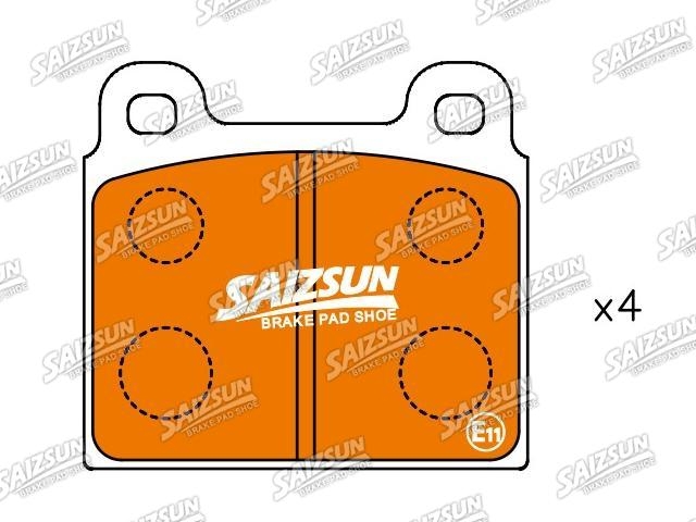 Brake Pad Set:251 698 151 D