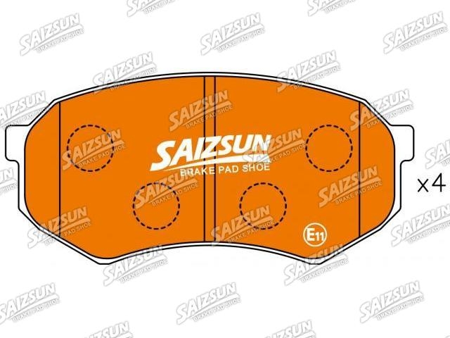 Brake Pad Set:HE21-33-28ZB