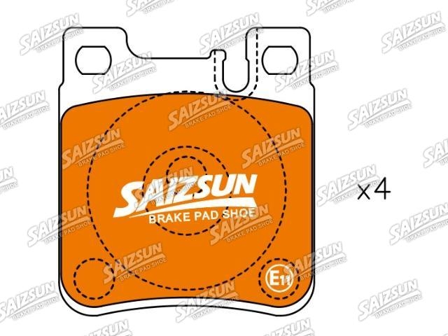 Brake Pad Set:002 420 46 20