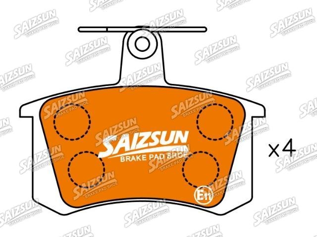 Brake Pad Set:4A0 698 451
