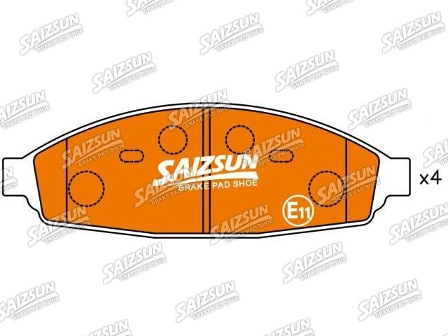 Brake Pad Set:3W1Z-2001-AA