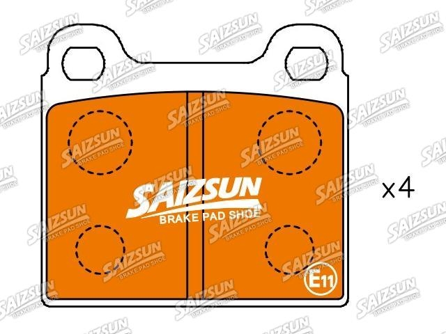 Brake Pad Set:171 698 151 B