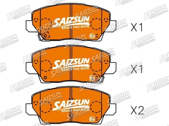 Brake Pad Set:58101-G6A00