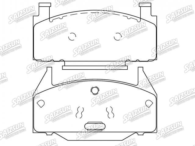 Brake Pad Set:D191-7115