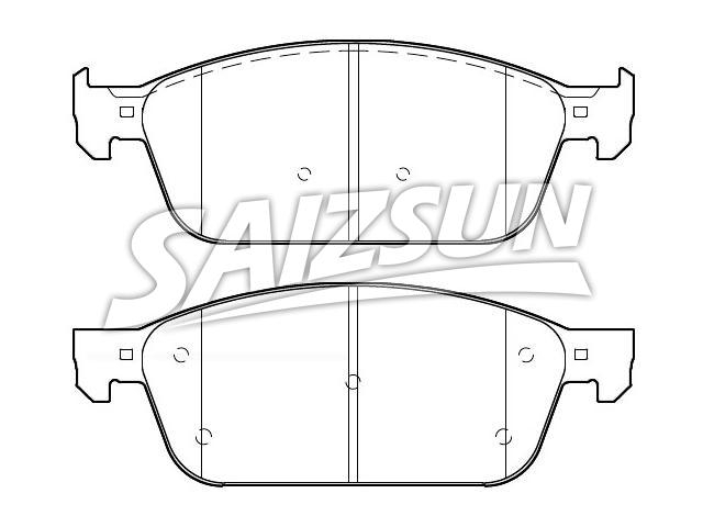 Brake Pad Set:EJ7Z-2001-A