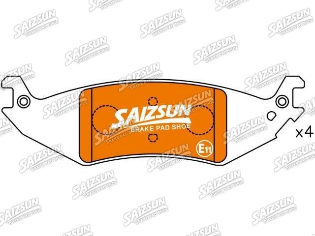 Brake Pad Set:4C2Z-2200-AA